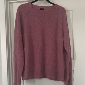 J. Crew Men's Mauve Crewneck Sweater